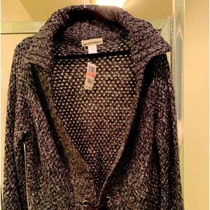 Black/gray Women’s cardigan